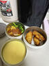 泰福高（TAFUCO）保溫飯盒真空飯桶超長保溫多層飯盒大容量學生上班族便攜便當飯盒 【316不銹鋼】T0391杏色 3層 2.5L 曬單實拍圖