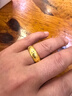 六福珠寶足金萬(wàn)福金安黃金戒指男戒活口戒 計價(jià) GDGTBR0015 8.86克(含工費315元) 曬單實(shí)拍圖
