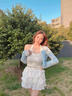 浪莎掛脖小吊帶背心女2025春夏新款螺紋內(nèi)搭帶胸墊純棉美背打底上衣 曬單實(shí)拍圖