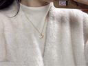 中國黃金CHINA GOLD奶瓶黃金項鏈足金和田玉吊墜七夕情人節(jié)禮物送女友老婆生日實用 足金奶瓶和田玉吊墜贈S925鏈 曬單實拍圖