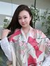 瑪麗亞·古琦真絲絲綢披肩長(zhǎng)巾高檔媽媽生日禮物絲巾女禮盒裝葉語(yǔ)墨香米黃 曬單實(shí)拍圖