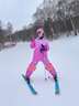 牧途雪戶(hù)外冬季漸變滑雪服男女同款寬松大碼滑雪 558+648 粉色 S  曬單實(shí)拍圖