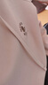 森馬（Semir）森柔棉|梅花系列衛(wèi)衣女寬松插肩袖上衣簡約秋連帽繡花套頭衫 夢幻粉60394 2XL 曬單實(shí)拍圖