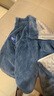 NASALIKE2025冬新款羊羔絨外套男毛絨棉衣男原宿風(fēng)情侶加厚棉服大衣保暖 藍色 L 110-135斤 曬單實(shí)拍圖