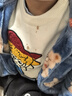 巴拉巴拉童裝男童毛衣可愛(ài)卡通繡花針織衫秋冬套頭衫小童毛衣時(shí)尚 白色調(diào)00311 120 曬單實(shí)拍圖