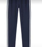 BZDR 夏季棉校服褲子高中學(xué)生兩條杠藏藍色薄款運動(dòng)雙杠白邊初中校褲 藏藍二杠（冬季加絨棉）加絨 XL (170) 115-130斤左右 曬單實(shí)拍圖