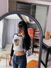 UKMR藍(lán)灰色小腳牛仔褲女2025春秋小個子高腰顯瘦修身加絨緊身鉛筆褲子 藍(lán)灰色長褲 28 100-110斤 曬單實拍圖