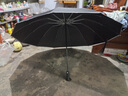明佳匠超大全自動(dòng)反向雨傘男士車(chē)載折疊特大傘三人商務(wù)大號傘晴雨兩用傘 曜石黑【安全反光條+加大傘面】 125cm加大傘+反向收傘不濕身 曬單實(shí)拍圖