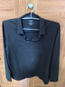 伯希和（Pelliot）戶(hù)外polo衫男士速干長(cháng)袖t恤夏季透氣翻領(lǐng)快干衣11421503黑XL 曬單實(shí)拍圖
