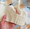 CURMOI蕾絲小胸聚攏文胸?zé)o鋼圈內(nèi)衣女收副乳防下垂胸罩性感空姐春夏薄款 蜜粉【1件】蕾絲輕薄 L 建議36/80AB或34/75C 曬單實拍圖