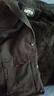 JEEP SPIRIT吉普羊羔絨棉衣男士冬季連帽棉服工裝大碼中長(cháng)款加絨加厚棉襖外套 黑色 3XL 曬單實(shí)拍圖