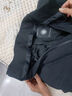 詩(shī)莉莎男款羽絨服假領(lǐng)子防臟護領(lǐng)套冬季棉服制服領(lǐng)子保護套可拆卸衣領(lǐng)貼 黑色+贈線(xiàn)包紐扣【XXL】 曬單實(shí)拍圖