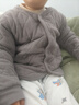 歐孕兒童冬季內(nèi)搭加厚保暖內(nèi)衣棉襖男女童小學(xué)生校服內(nèi)膽棉服 極致灰-上衣(御寒保暖三層鎖 110 cm[建議身高100cm-110cm] 曬單實(shí)拍圖