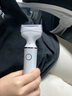 GERTHRON【德國品牌】剃毛器私密處男女士刮脫遞刀男性修剪器通用不留黑點(diǎn)電動(dòng)刮毛器不傷皮膚無(wú)痛 酒紅色旗艦版【智能顯示/刀頭/三合一】 曬單實(shí)拍圖