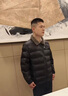 啄木鳥(niǎo)品牌羽絨棉服冬裝男士加絨加厚保暖休閑棉衣中年爸爸商務(wù)男外套 黑色 XL 推薦90~120斤 曬單實(shí)拍圖