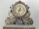 康巴絲（Compas）掛鐘古典歐式座鐘2025款復古客廳裝飾臺鐘創(chuàng  )意臥室床頭時(shí)鐘石英鐘 3019金藝 曬單實(shí)拍圖
