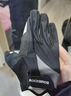 洛克兄弟（ROCKBROS） 騎行手套全指自行車(chē)電動(dòng)車(chē)摩托車(chē)手套春秋冬長(cháng)指男女款可觸屏 S091秋冬加厚搖粒絨 (北方推薦) L 曬單實(shí)拍圖