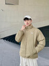 JEEP SPIRIT羽絨棉服男士2025秋冬季雙面穿加絨加厚保暖立領(lǐng)寬松休閑棉衣外套 淺軍綠【雙面可穿】 M 【105-130斤】 曬單實拍圖