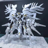高達(dá)模型MG白雪姬獨(dú)角獸MGEX強(qiáng)襲自由MB紅異端機(jī)甲手辦拼裝玩具 [帶矮星炮-高度38cm]MG白雪姬 單模型(送工具+LED燈帶) 曬單實(shí)拍圖