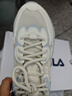 斐樂（FILA）官方MARS 1S+女鞋復古運動鞋新款跑步鞋火星鞋 白蘆筍/乳白色-GN 37.5 曬單實拍圖