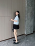 康莉蝴蝶結(jié)樂福鞋女英倫風(fēng)2025年春季新款粗跟圓頭復(fù)古一腳蹬單鞋 黑色 37 (235mm) 曬單實拍圖