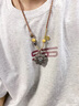 繁奢銀蓮花八吉祥六字真言可打開嘎烏盒民族風(fēng)復(fù)古噶烏項鏈吊墜男女 純銀蓮花八吉祥六字真言可打開嘎 曬單實拍圖