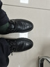 波圖蕾斯皮鞋男士系帶圓頭商務(wù)休閑鞋時(shí)尚百搭耐磨正裝鞋男 7199 黑色 41 曬單實(shí)拍圖