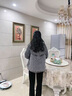 俞兆林中老年女裝冬裝加厚秋冬毛呢外套棉襖女冬季2024新款媽媽裝棉衣服 灰色 【送媽媽  送溫暖】 2XL 【建議110-125斤穿】 曬單實拍圖