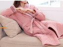 維多利亞的格調冬天睡袍女珊瑚絨三層夾棉加厚加絨長(cháng)款浴袍睡衣法蘭絨秋冬 南 JIA2617 L (建議穿著(zhù)體重：100-120斤) 曬單實(shí)拍圖