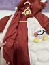 婧麒（JOYNCLEON）嬰兒羽絨服輕薄冬季羽絨連體衣2025新款寶寶衣服外出連體衣服 天空藍 90 曬單實拍圖