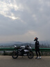 鵬城摩卡騎士MOCHAKNIGHT騎行靴摩托車(chē)機(jī)車(chē)a星騎行靴長(zhǎng)靴男女賽道款四季騎行鞋 黑/白 42 曬單實(shí)拍圖