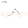 AJIDOU阿吉豆春季上新百搭優(yōu)雅流蘇蝴蝶耳環(huán) 送女友老婆禮物生日禮物女 曬單實(shí)拍圖