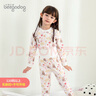 小狗比格兒童內衣套裝高腰純棉秋衣秋褲男女寶寶睡衣春秋嬰兒衣服 1423小青蛙 80 cm建議12-18個(gè)月 曬單實(shí)拍圖