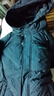 鴨鴨童裝兒童羽絨服秋冬新款男女童寬松加厚連帽短款面包服冬黑色 160 曬單實(shí)拍圖