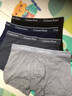 CK內褲男士?jì)妊澕兠尥笟馄浇沁\動(dòng)中腰本命年大紅色四角褲衩短褲頭 P5CK黑色+深灰+淺灰+深藍 4條 2XL 推薦150-170斤 曬單實(shí)拍圖