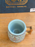 尚言坊汝窯茶杯辦公杯主人杯家用帶蓋陶瓷功夫茶杯中秋節(jié)送禮生日禮物 曬單實拍圖