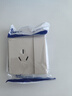 西蒙（SIMON）奶油風(fēng)開關(guān)插座 啞光家用大面板 86型暗裝電源 M1系列可可蛋奶色 三孔16A帶開關(guān)（單控） 曬單實(shí)拍圖