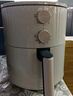 美的（Midea）空氣炸鍋4.7L躍動(dòng)旋風(fēng)盤食物免翻面12道花式菜單雙旋鈕簡(jiǎn)易操作薯?xiàng)l機(jī)MF-KZE5009【ZMD安心系列】 曬單實(shí)拍圖