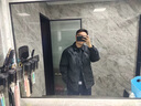 GXG男裝 輕薄羽絨服24年冬季新款寬松短款襯衫外套#G24DY24005 黑色 1 XL 曬單實(shí)拍圖