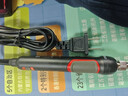 得力（deli）電烙鐵家用小型焊錫槍維修焊接烙鐵專業(yè)級電焊錫焊神器電洛鐵 60w恒溫內(nèi)熱式【智能速熱恒溫】 曬單實拍圖