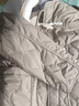 森馬（Semir）棉服女冬季仿羊羔毛馬甲牛角扣防潑水輕薄棉衣兩件套101724112008 曬單實(shí)拍圖