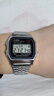 卡西歐（CASIO）學(xué)生運動(dòng)經(jīng)典復古小方塊男表 小銀表不銹鋼手表 A159W-N1 曬單實(shí)拍圖
