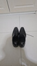 【高端手工內縫線(xiàn)系列】SATON 正裝鞋男士商務(wù)職場(chǎng)真皮胎牛皮方頭皮鞋新郎婚禮伴郎大碼結婚系帶牛津鞋 黑色 40 曬單實(shí)拍圖
