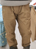 馬登男士休閑褲Easypants直筒長(cháng)褲夏秋寬松束腳工裝褲簡(jiǎn)約百搭褲子男 卡其色 M 曬單實(shí)拍圖