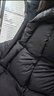 坦博爾【爆款】高充絨量連帽羽絨服女中長(zhǎng)款加厚保暖冬天外套TBF530780J 黑色 XL (175) 曬單實(shí)拍圖