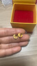 普堤諾香港9999真金色經(jīng)典耳釘女1 8 k色氣質(zhì)金耳環(huán)新款2025年飾品女 耳釘款式四 曬單實(shí)拍圖