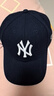 NEW ERA紐亦華MLB棒球帽秋冬NY刺繡麥爾登呢彎檐硬頂男女同款毛呢帽子940 60292504-藏青色 麥爾登呢 曬單實(shí)拍圖