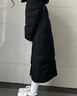 坦博爾羽絨服女長款時(shí)尚休閑百搭保暖加厚連帽面包服530836Z 黑色 165  曬單實(shí)拍圖