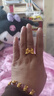 金飾旺珠寶 黃金蝴蝶結(jié)戒指足金999在逃公主戒指女大蝴蝶結(jié)鏤空可調(diào)節(jié) 金重約5.88克【按克 多退少補(bǔ)】 曬單實(shí)拍圖