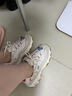 斯凱奇（Skechers）星空熊丨女子老爹鞋熊貓鞋女鞋緩震舒適時尚百搭學院風休閑運動鞋 自然色/多彩色/NMLT 37.5 曬單實拍圖